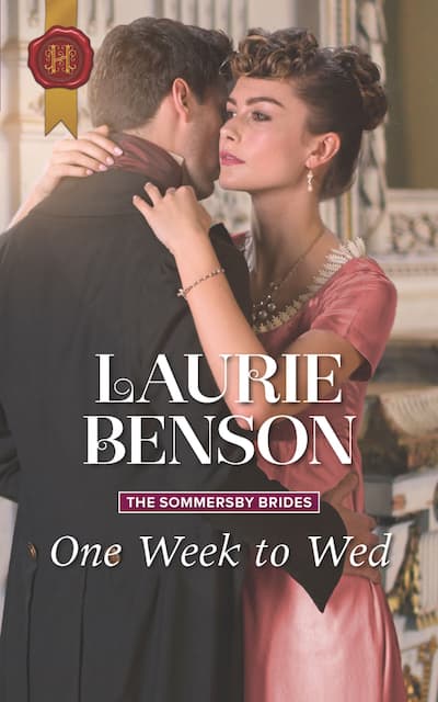 Book cover for One Week to Wed by Laurie Benson